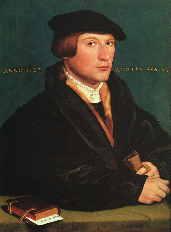 Hans Holbein Portrait of a Member of the Wedigh Family China oil painting art